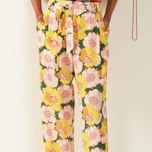 Silk pants